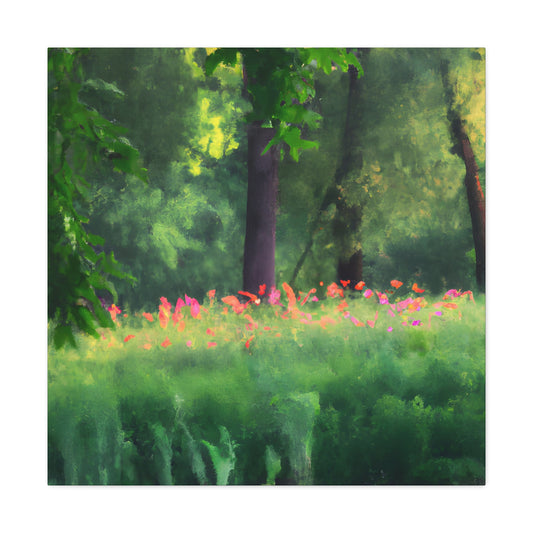 Anna's Loyal Bloom - Canvas