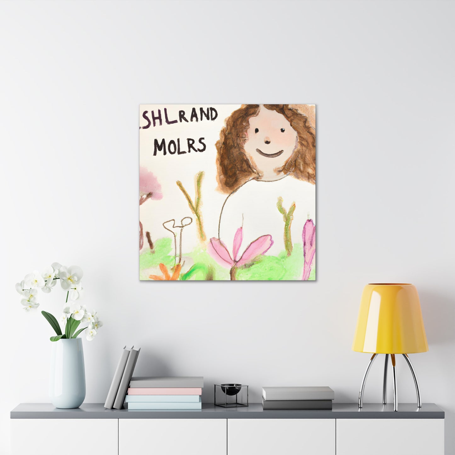 Olivia's Blooming Bog - Canvas