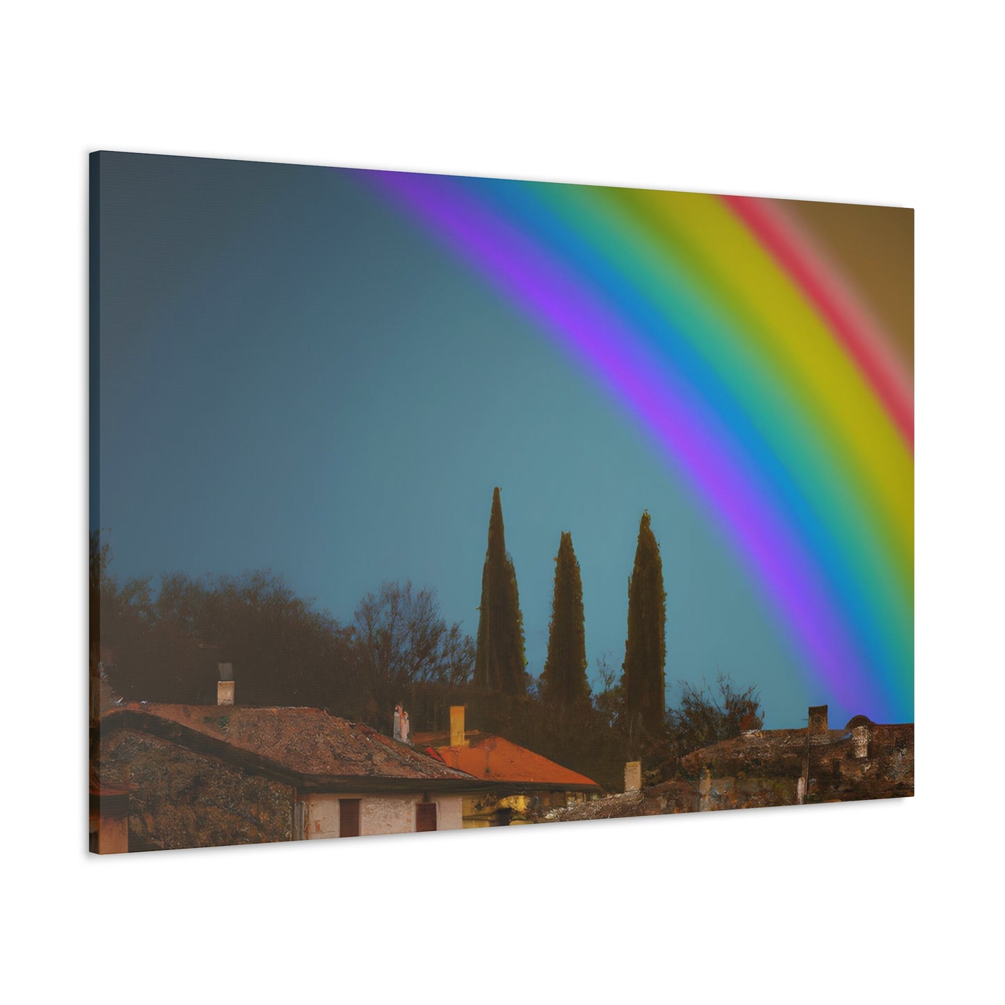 Emma's Nocturnal Rainbows - Canvas