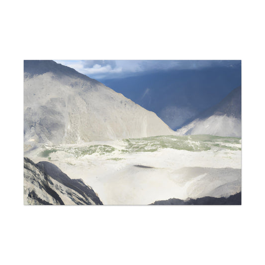 Neil's Enduring Mountain - Canvas