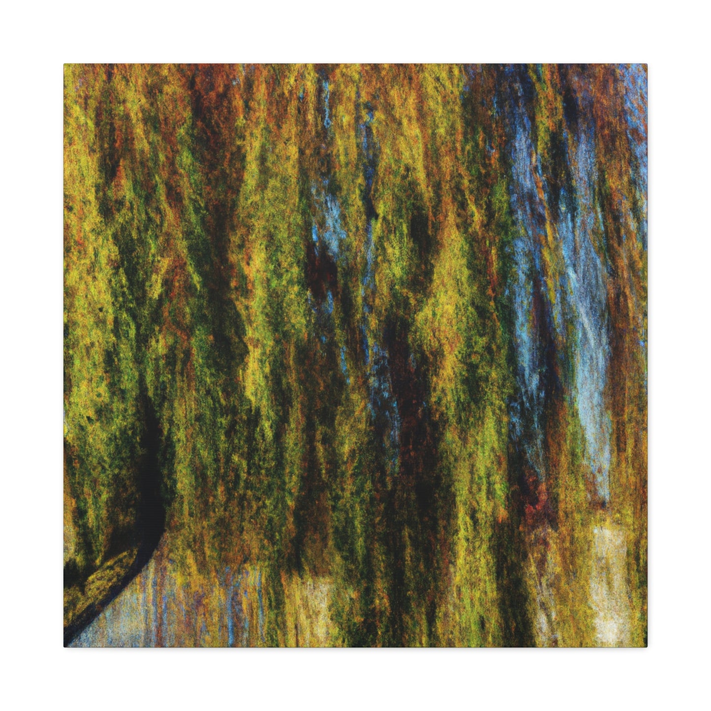 The Weeping Willow’s Joy - Canvas