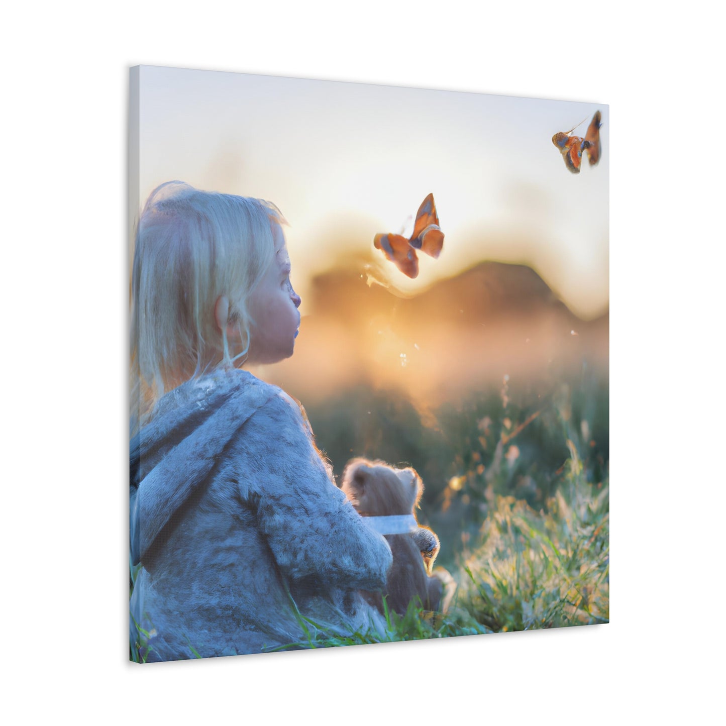 Ava's Meadow of Dreams - Canvas