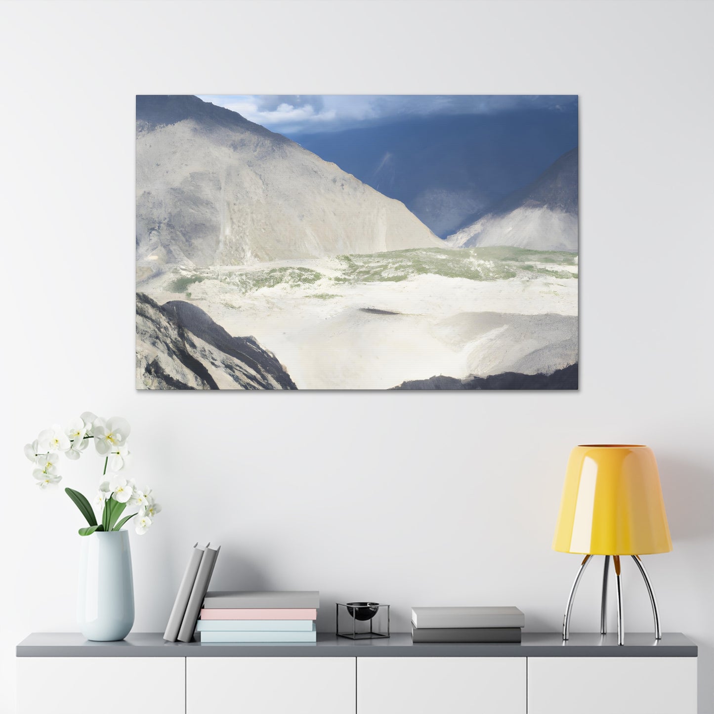 Neil's Enduring Mountain - Canvas