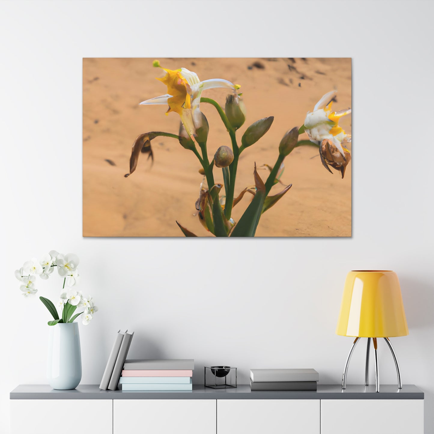 Jake's Blooming Belief - Canvas