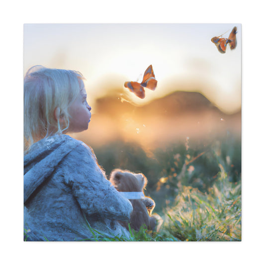 Ava's Meadow of Dreams - Canvas