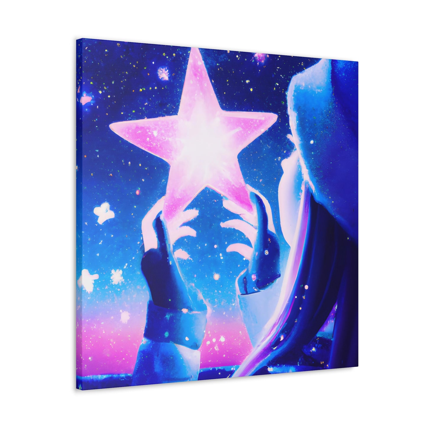 Mia's Starry Revival - Canvas