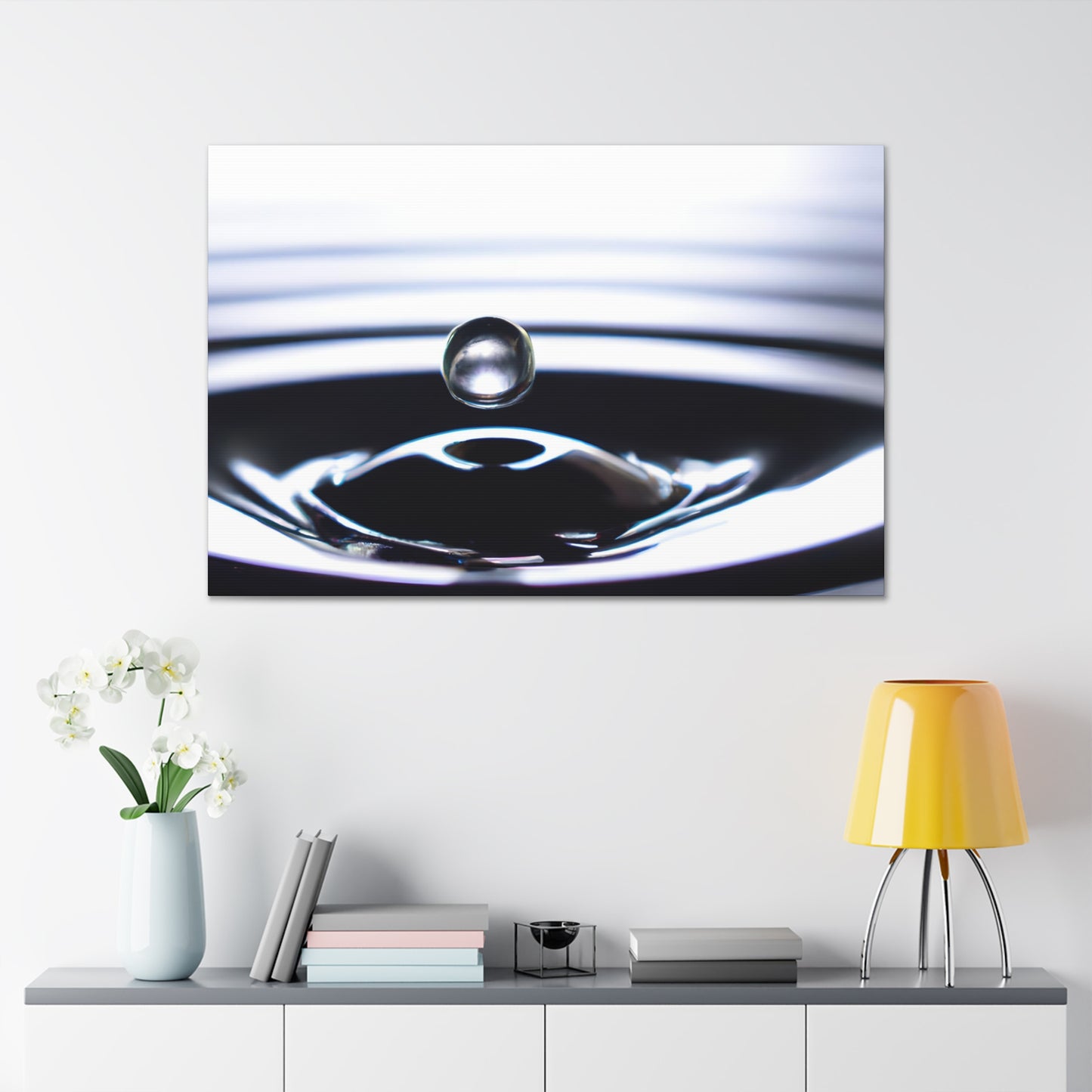 Sam's Musical Droplets - Canvas