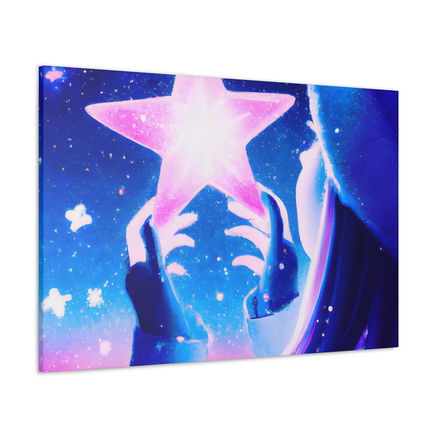 Mia's Starry Revival - Canvas