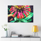 Emma's Energetic Blooms - Canvas