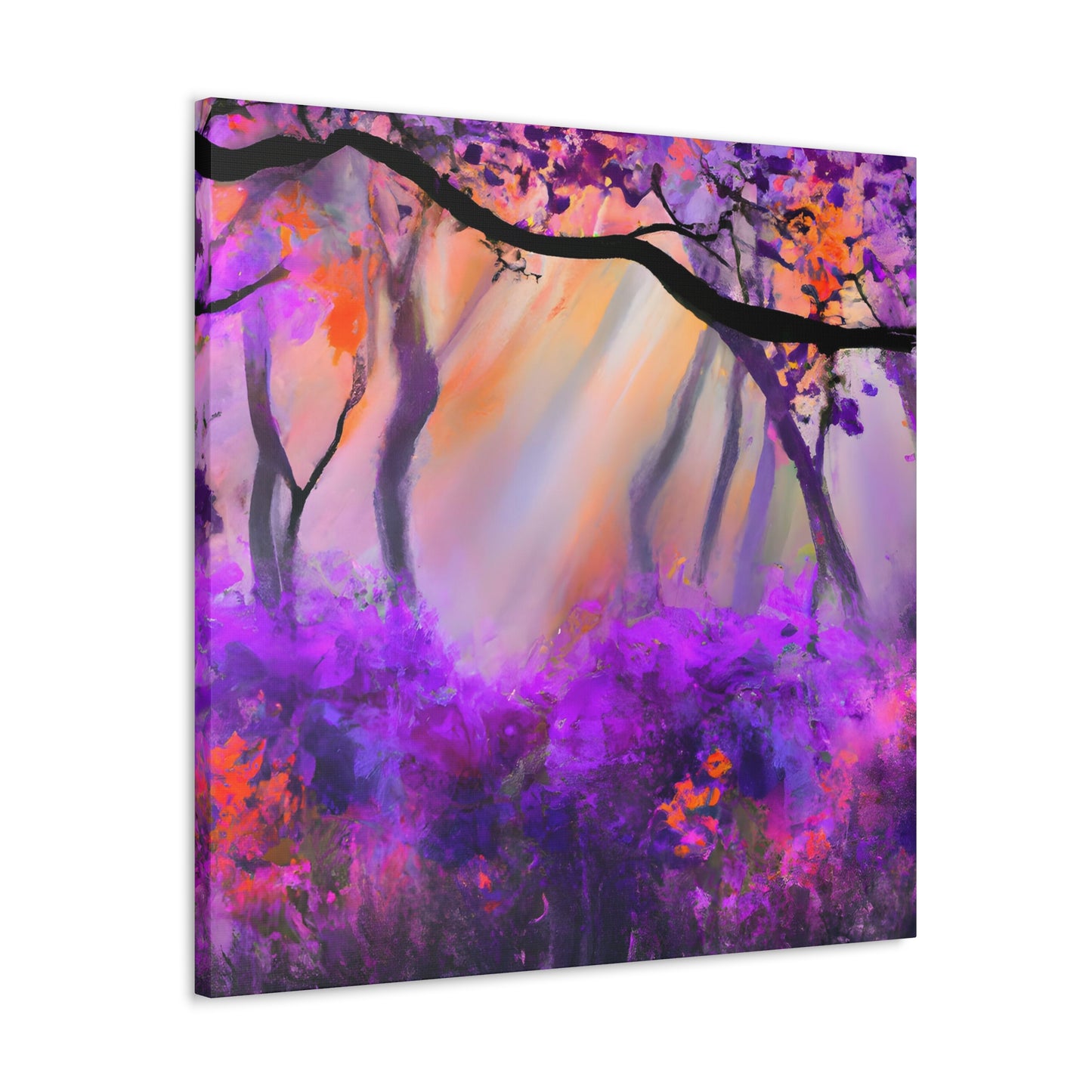 Tina's Tale-Telling Blossoms - Canvas