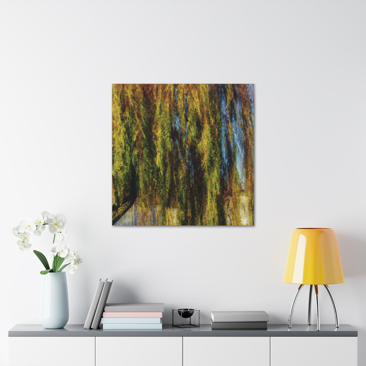 The Weeping Willow’s Joy - Canvas