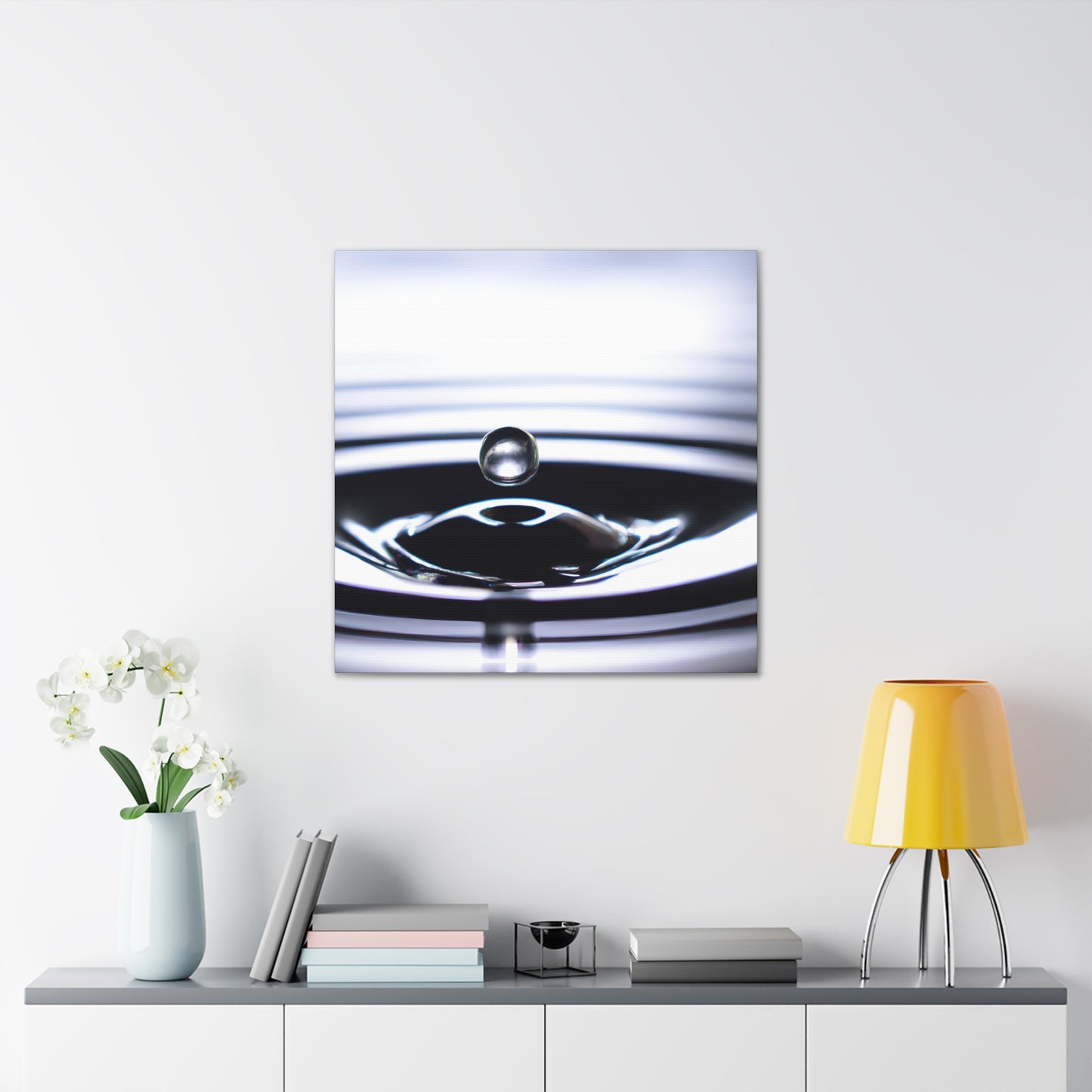 Sam's Musical Droplets - Canvas