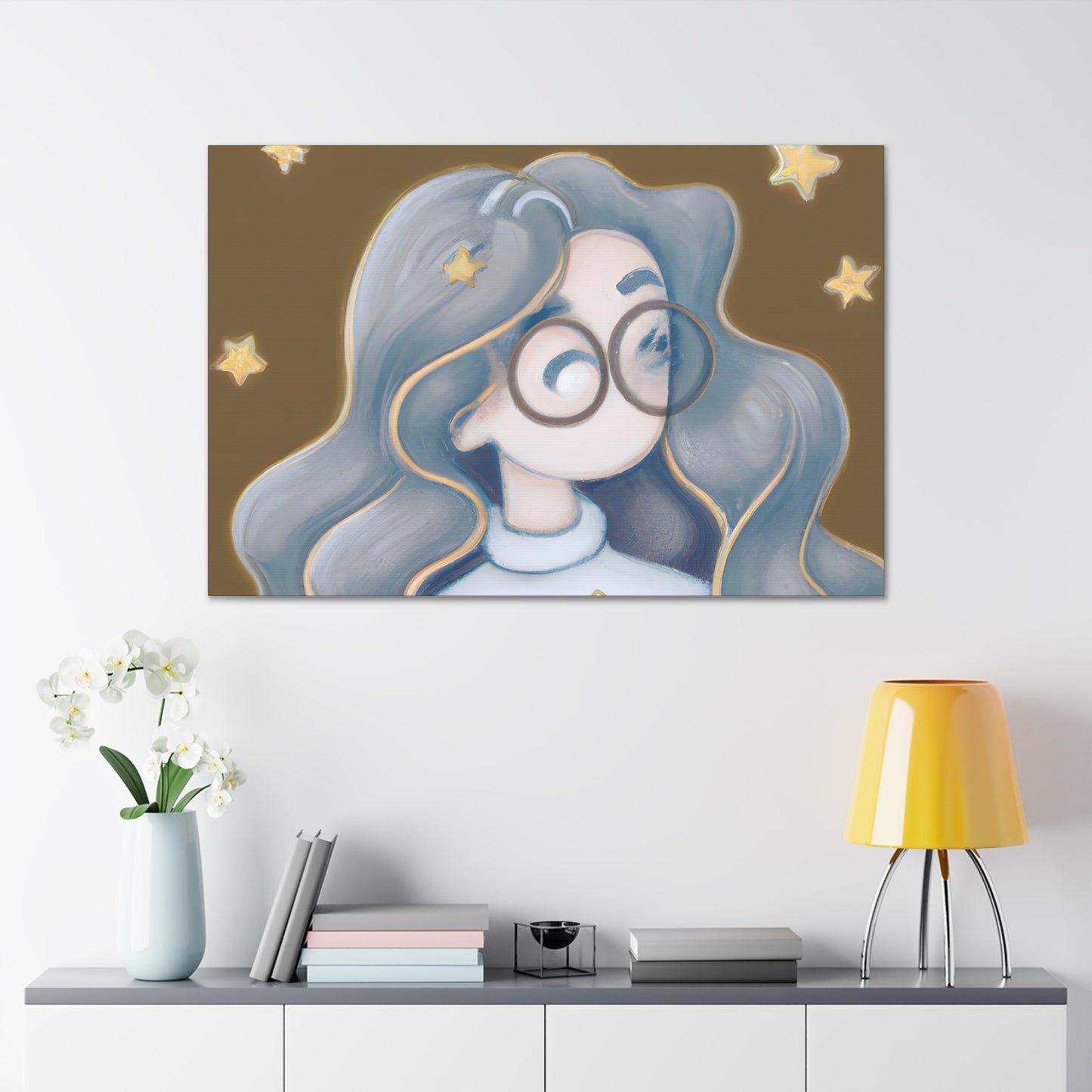 Mia's Kindness Glow - Canvas