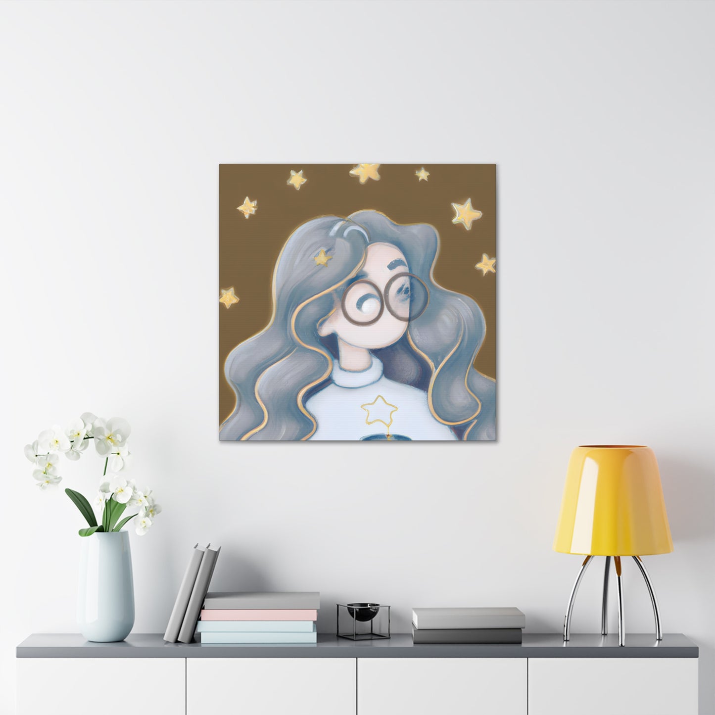 Mia's Kindness Glow - Canvas