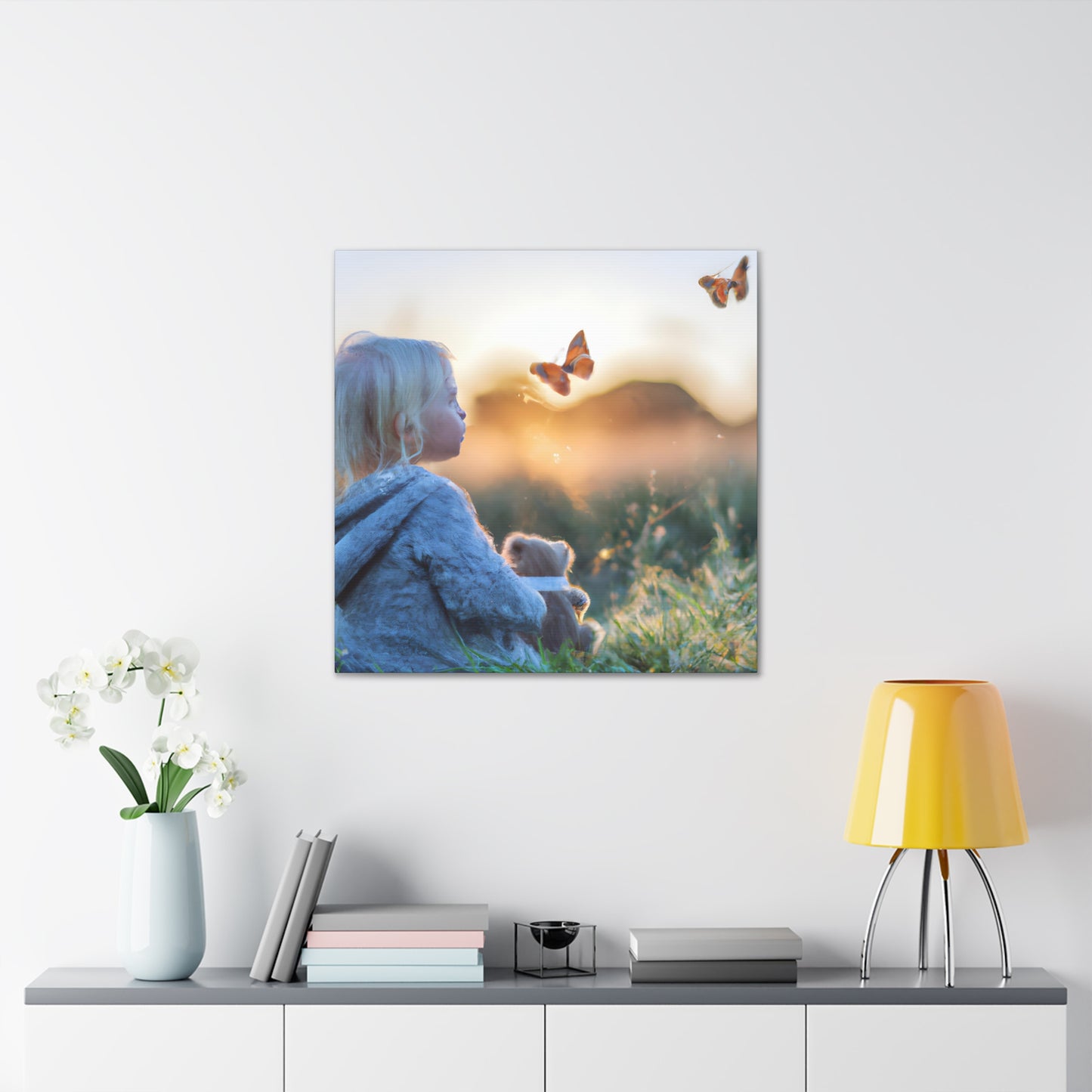 Ava's Meadow of Dreams - Canvas