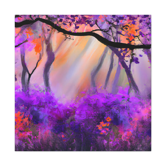 Tina's Tale-Telling Blossoms - Canvas