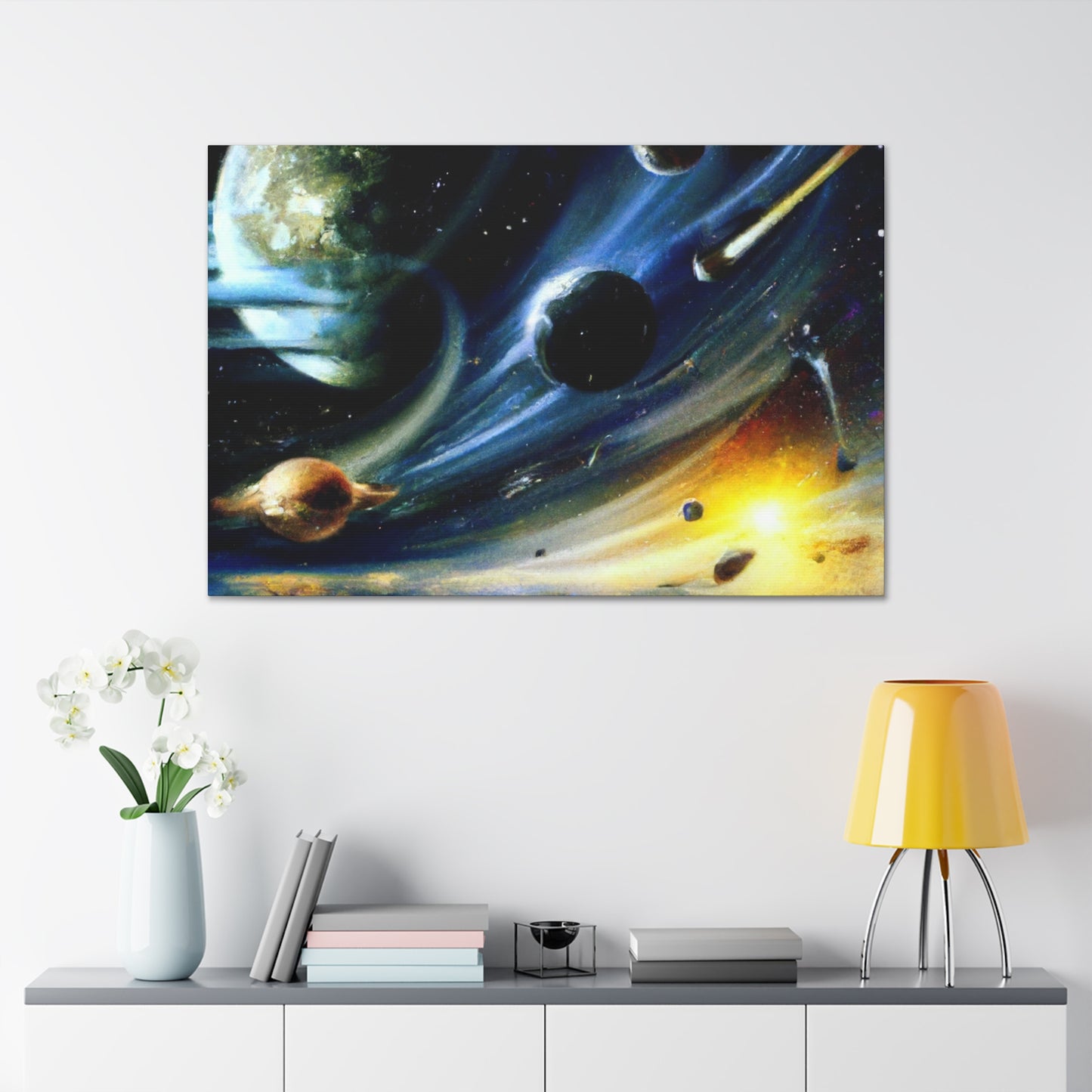 The Moon’s Melody - Canvas