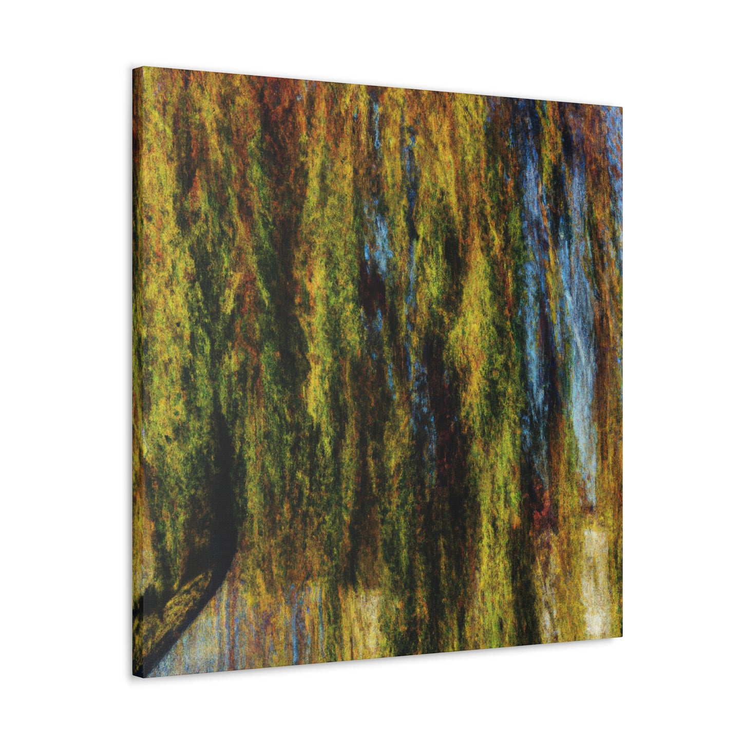 The Weeping Willow’s Joy - Canvas