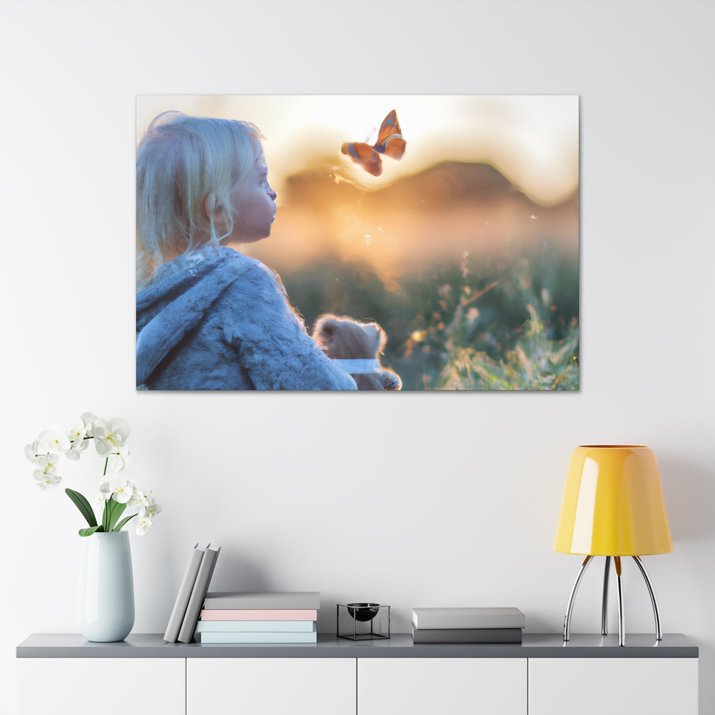 Ava's Meadow of Dreams - Canvas