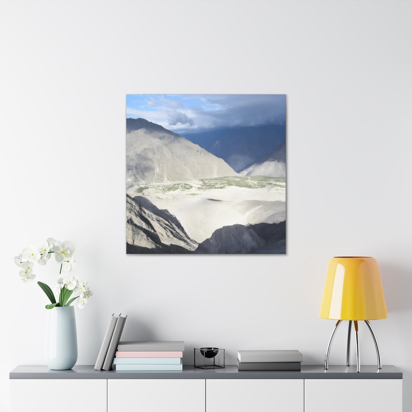 Neil's Enduring Mountain - Canvas